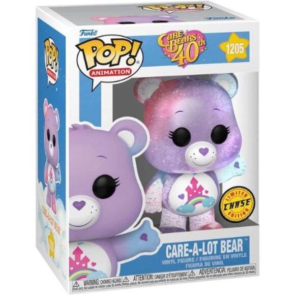 Funko Pop 40th Anniversary Care A Lot Bear #1205 CHASE NIB - Picture 2 of 8